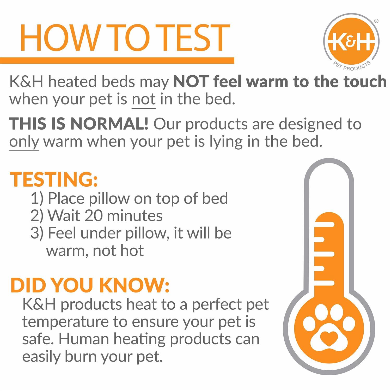 K&H Pet Products Outdoor Heated Kitty House Cat Shelter - Healthber
