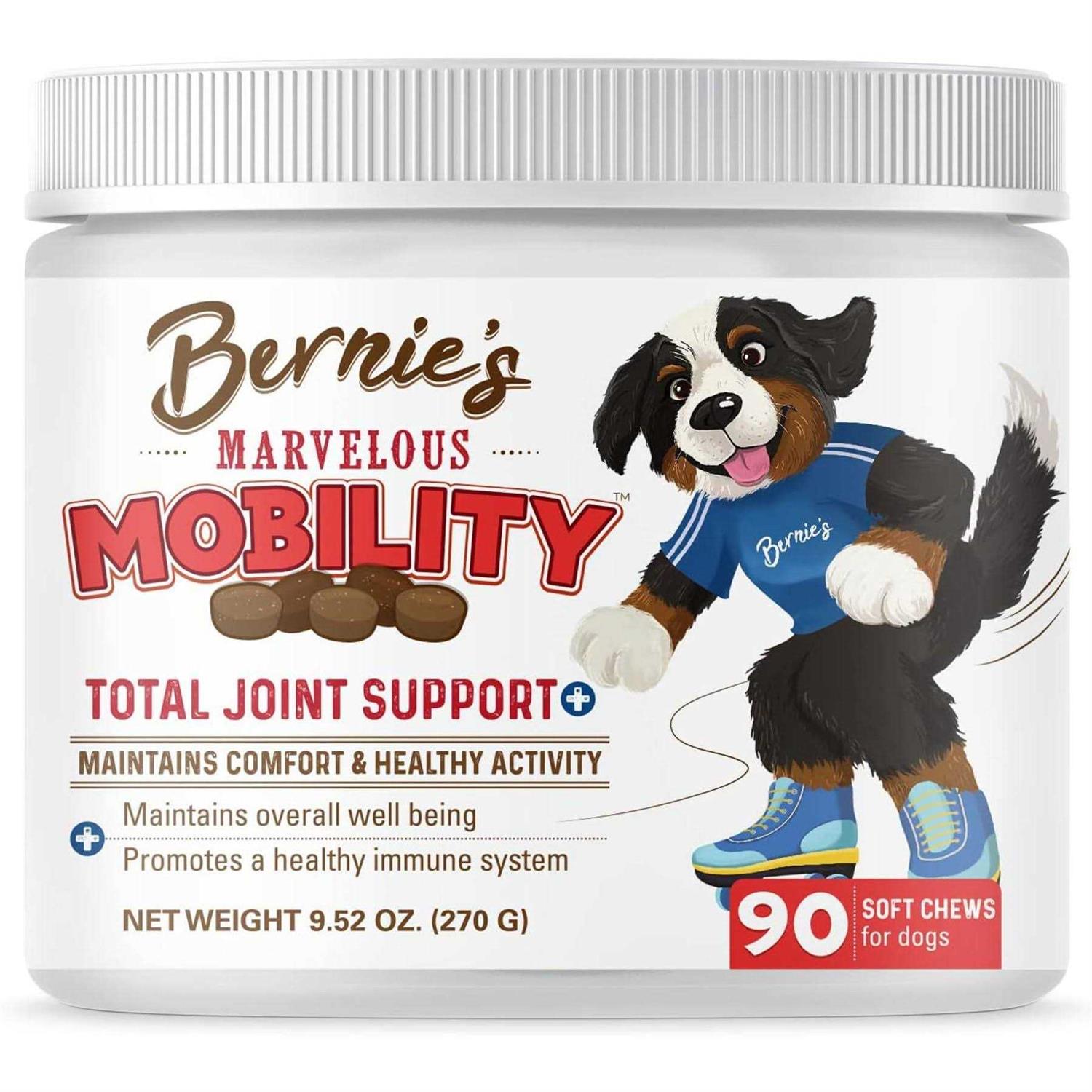 Bernie’s Marvelous Mobility Daily Hip & Joint Supplement - Healthber