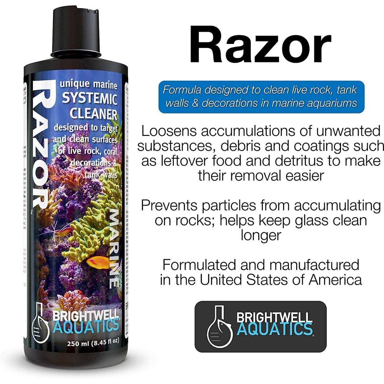 Brightwell Aquatics Razor Marine - Healthber