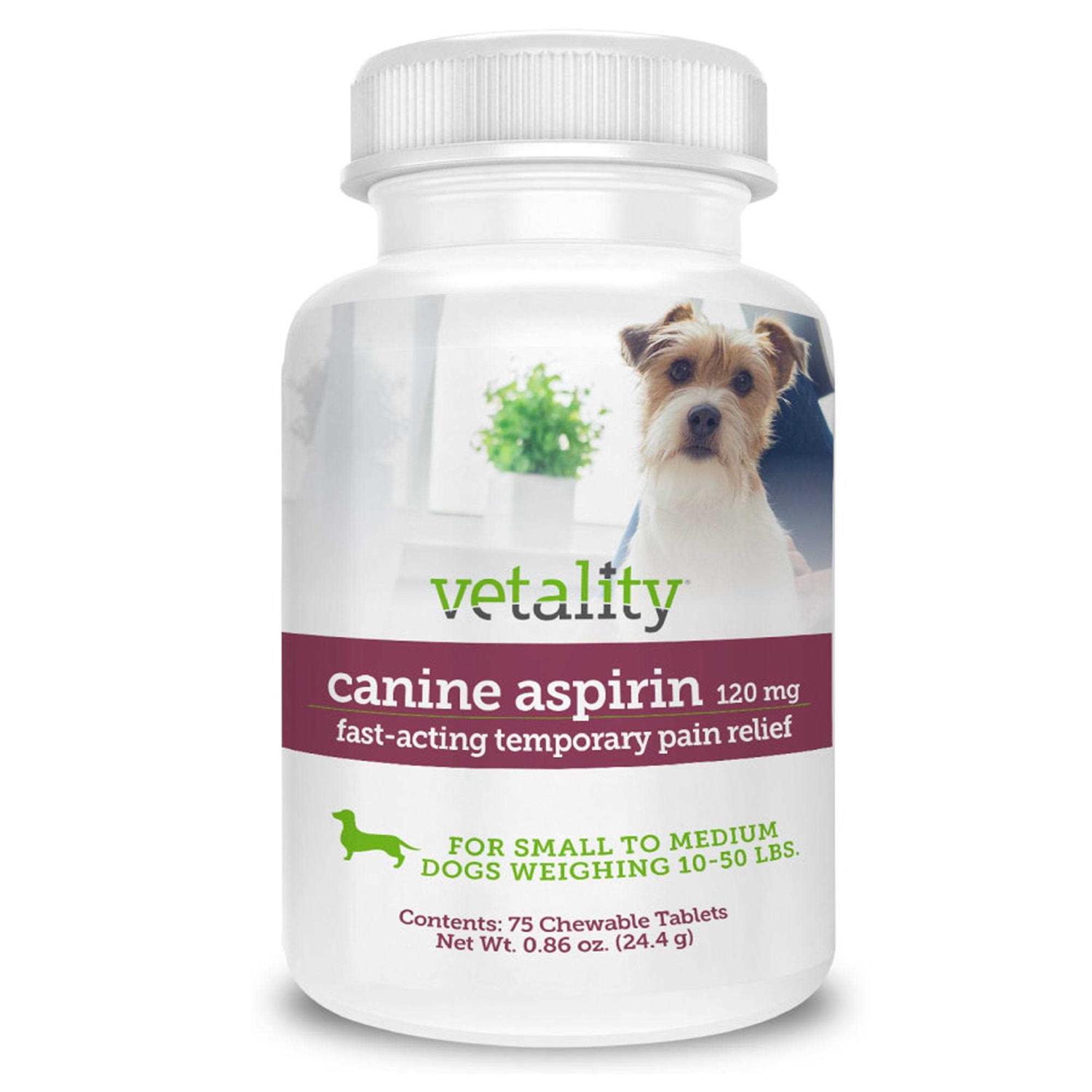 Vetality Canine Aspirin for Dogs - Healthber