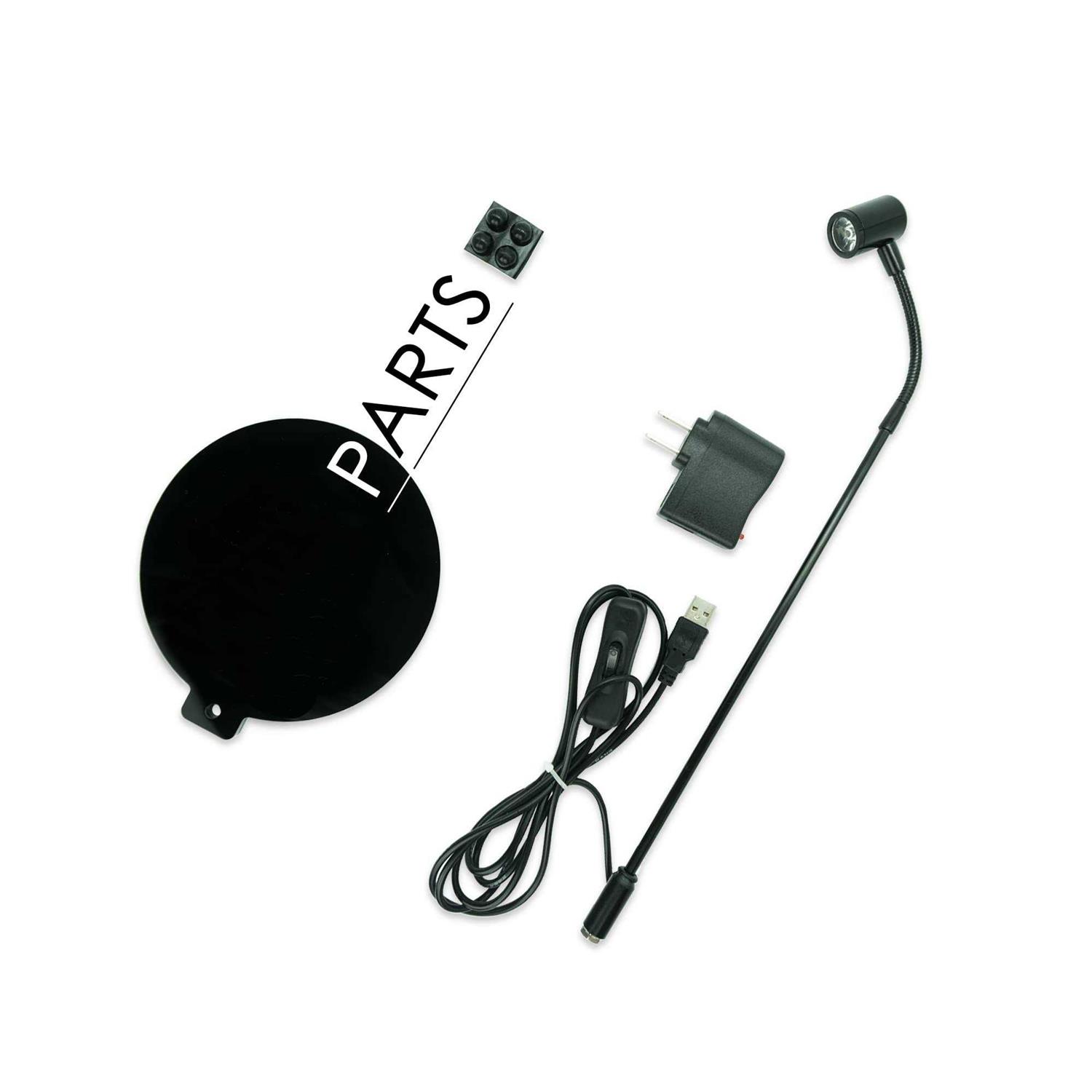 HIRO Aquatics Mini Aquarium LED Spotlight for Mini Terrariums - Healthber