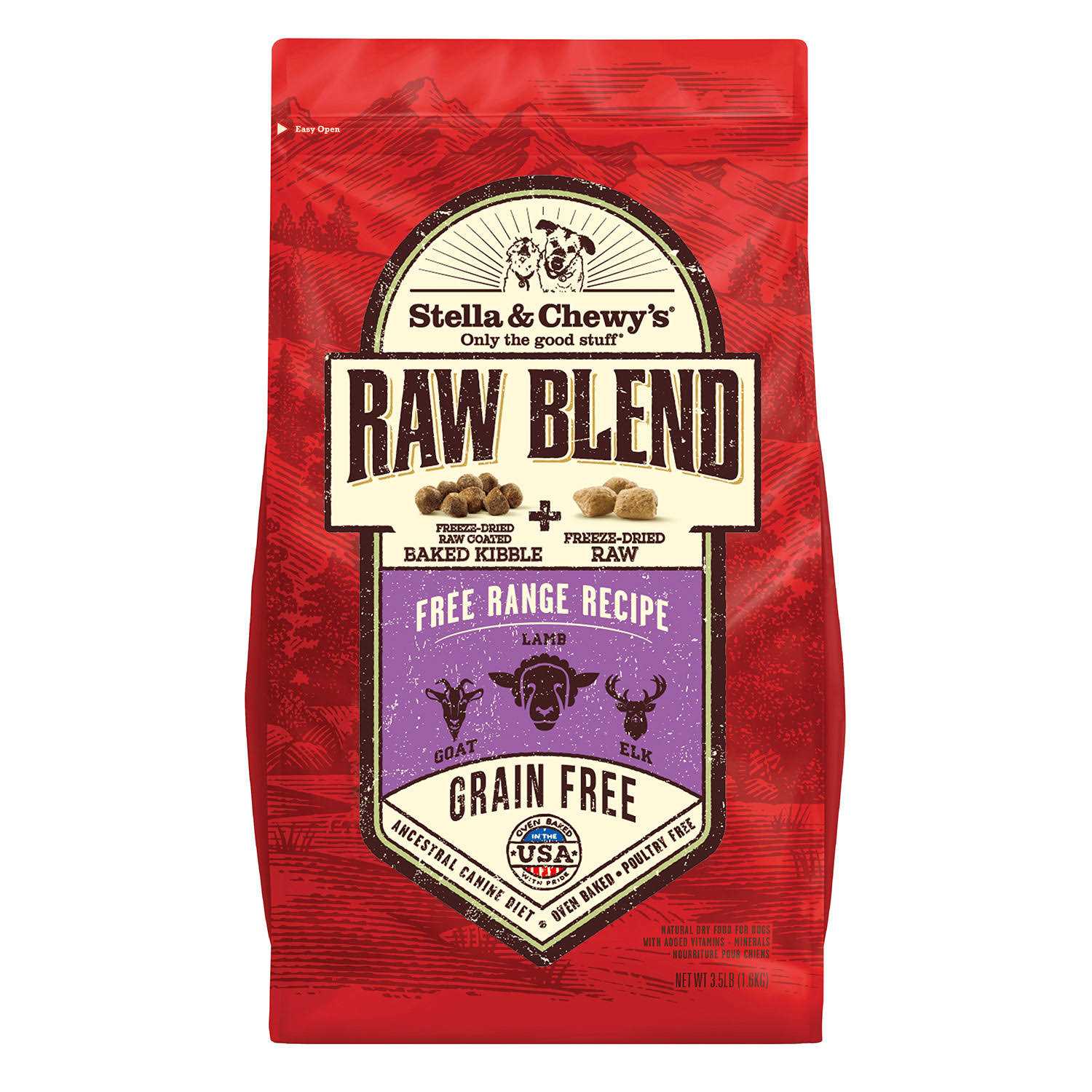 Stella & Chewy’s Raw Blend Red Meat Recipe Dog Food - Healthber