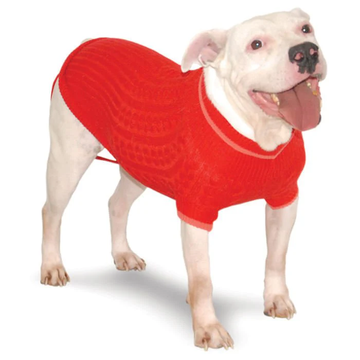 Classic Cable Big Dog Sweater, XX-Large - Healthber