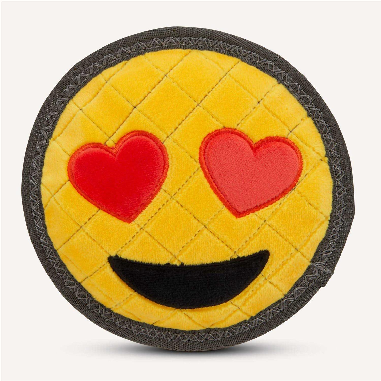 Joyhound Rip Roarin’ Tough Heart Eyes Emoji Dog Toy - Healthber
