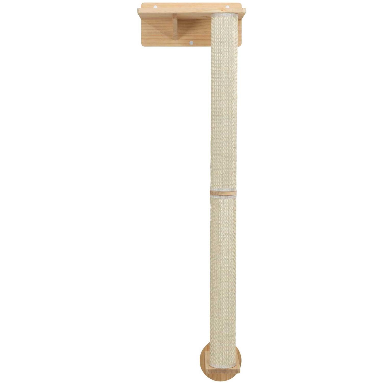 TRIXIE Wall Set 1 Wall Mount Cat Scratching Post with Perch - Healthber