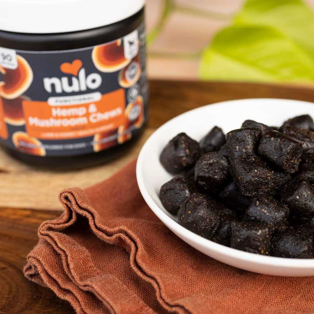Nulo Functional Hemp & Mushroom Soft Chew Dog Supplement - Healthber