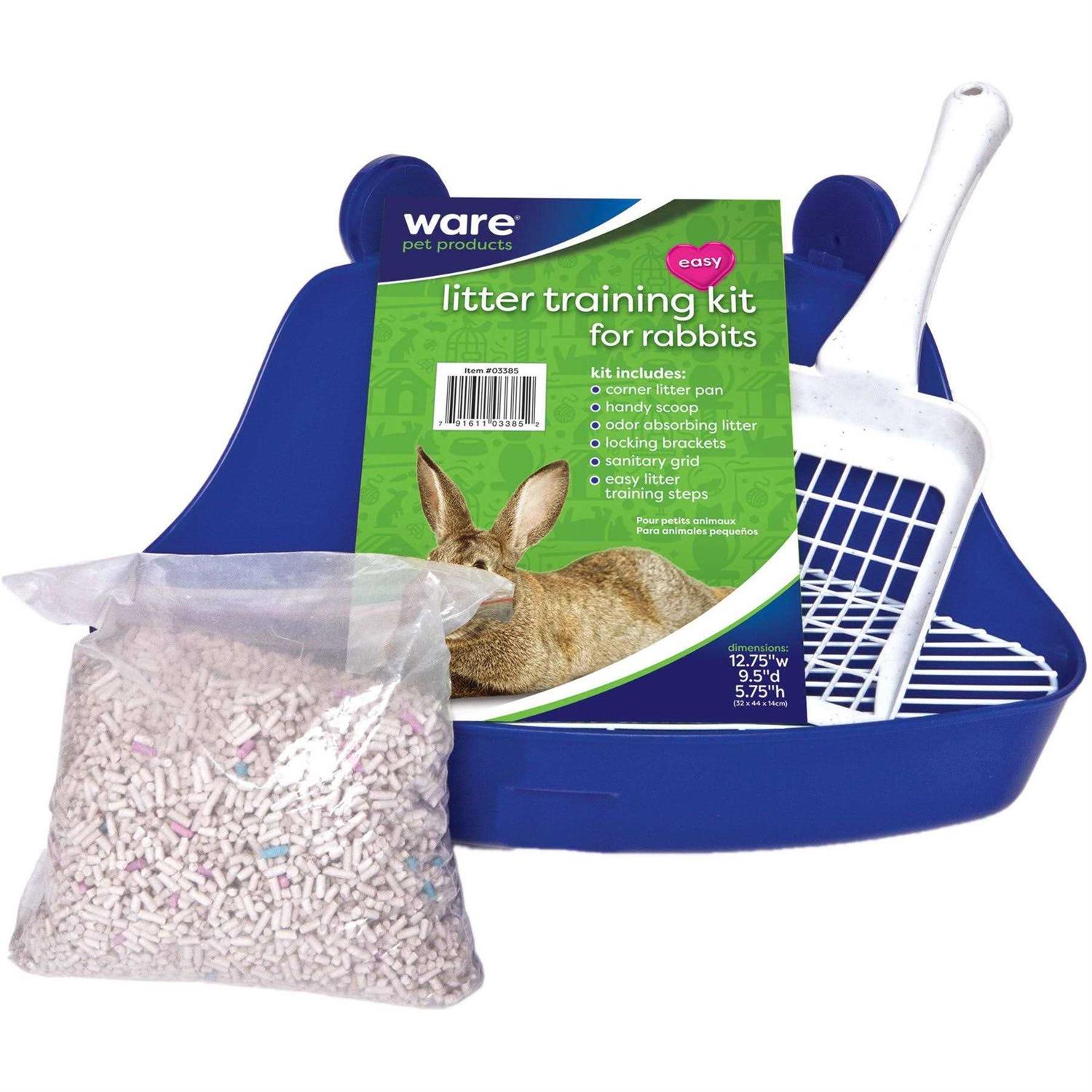 Ware Litter Training Kit for Rabbits - Healthber