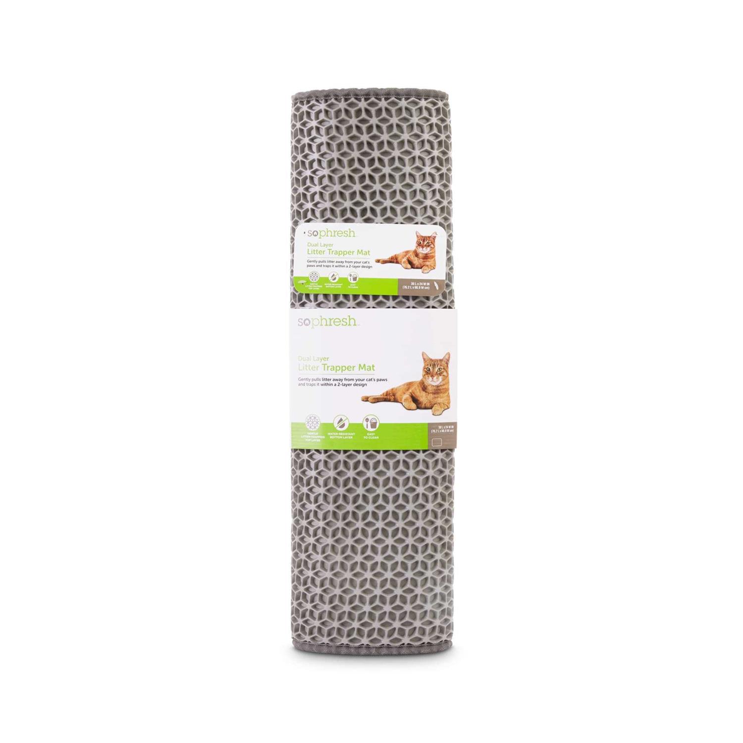 So Phresh Dual Layer Cat Litter Trapper Mat - Healthber