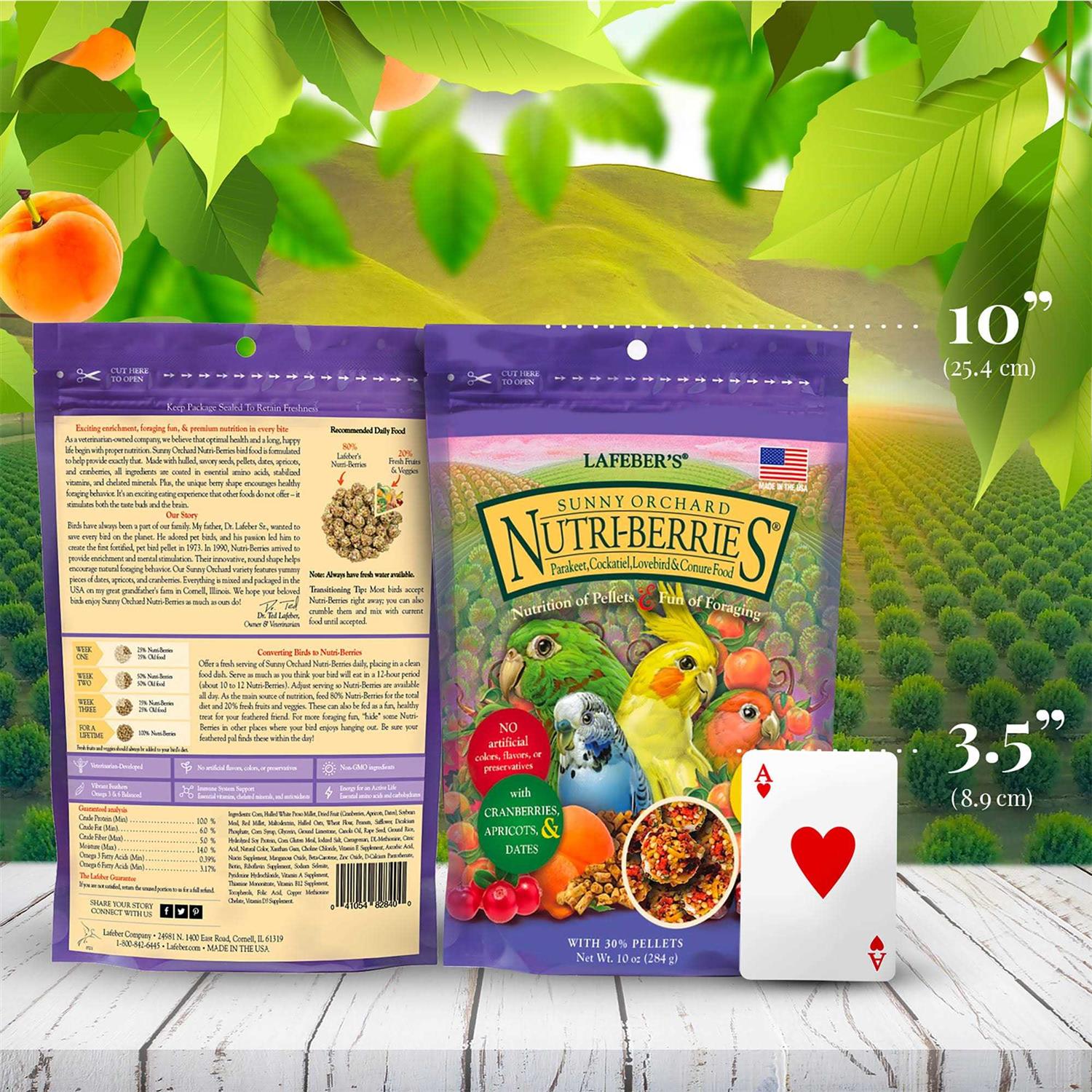 Lafeber Nutri-Berries Sunny Orchard - Healthber