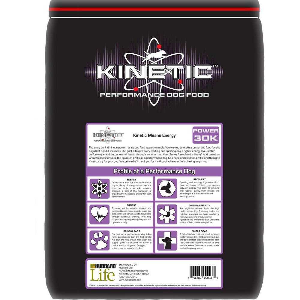 Kinetic Performance Power 30K Formula Dry Dog Food - Healthber
