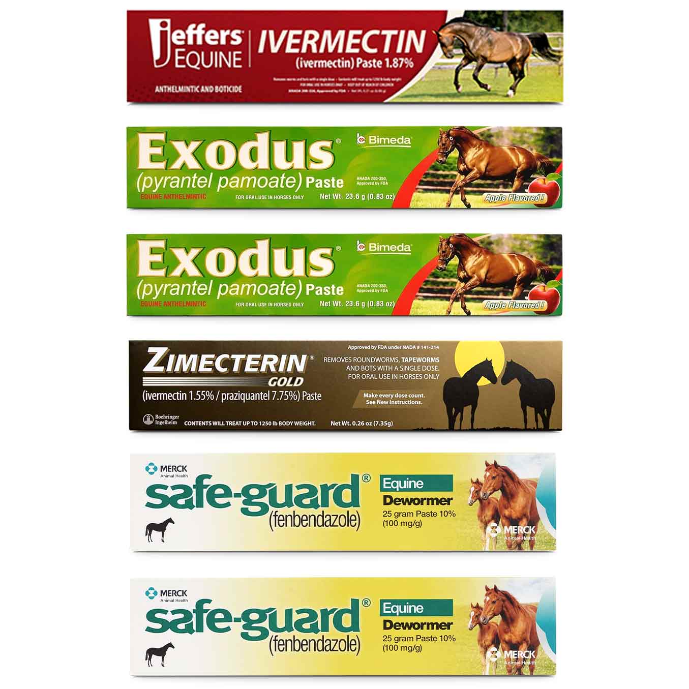 Premium Horse Wormer Kit (6 Tubes Included) - Healthber