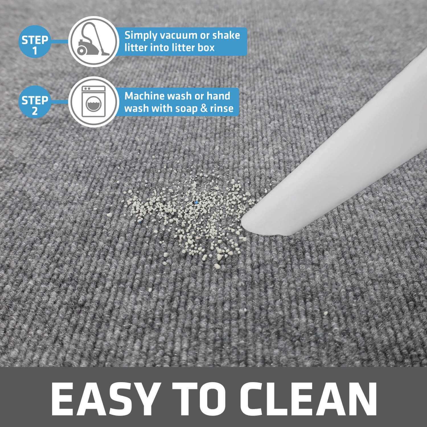 Drymate Jumbo Cat Litter Trapping Mat - Healthber
