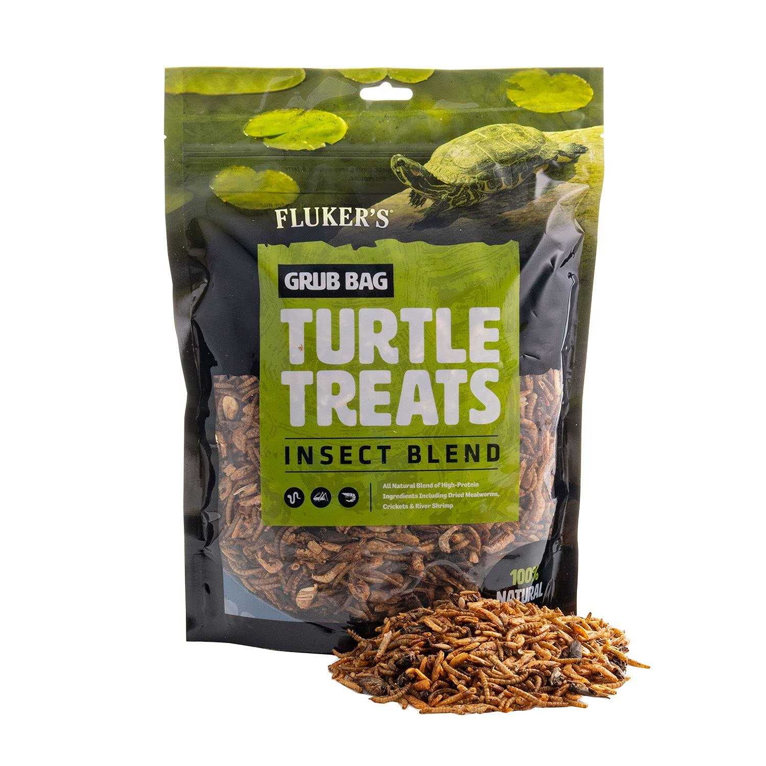 Flukers Grub Bag Turtle Treat - Healthber