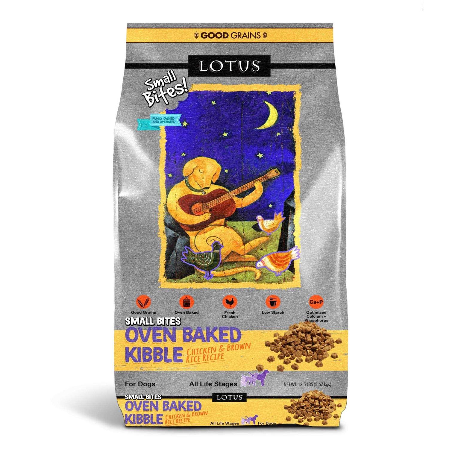 Lotus Chicken Small Bites Dry Dog Food - Healthber
