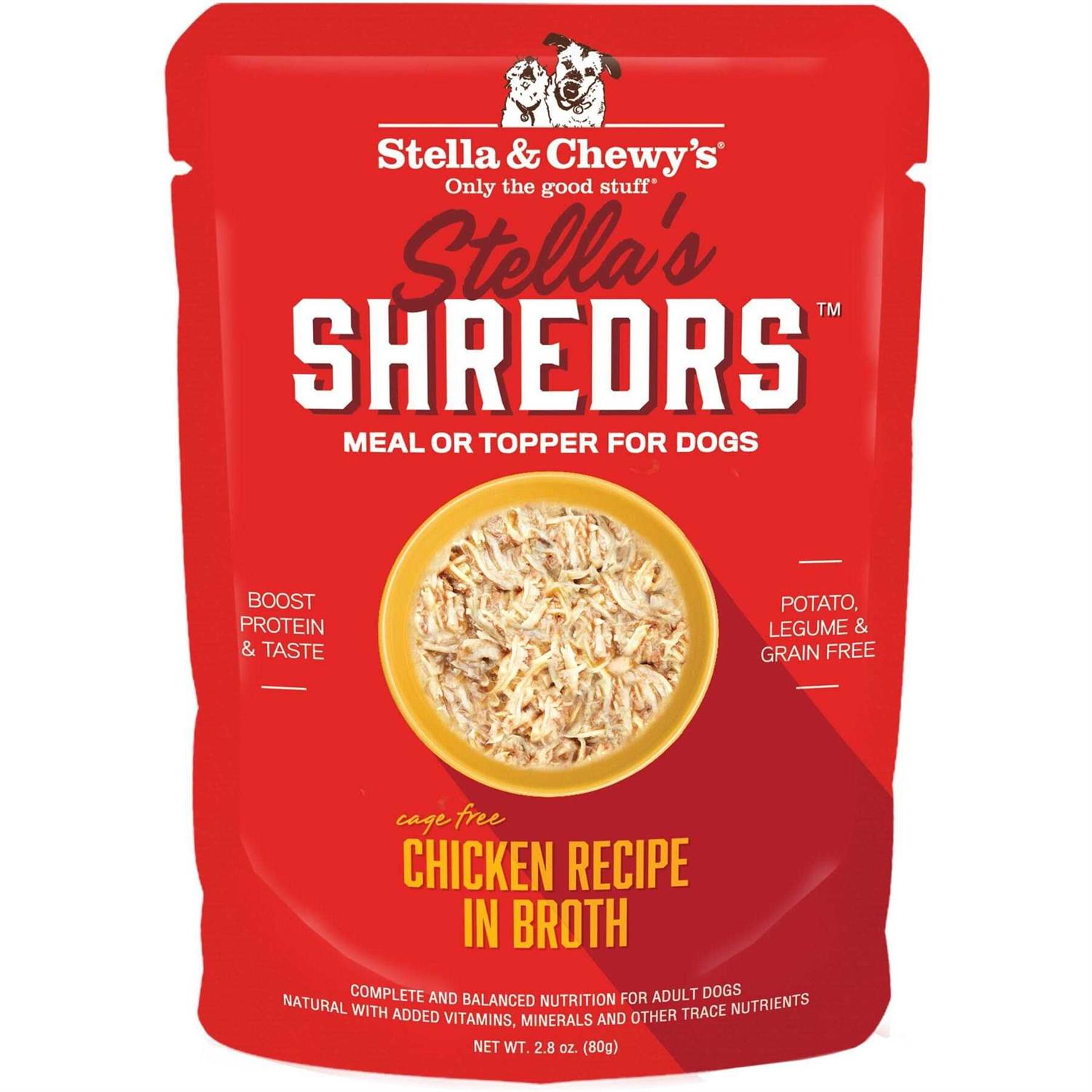 Stella & Chewy’s Dog Shredrs Chicken - Healthber