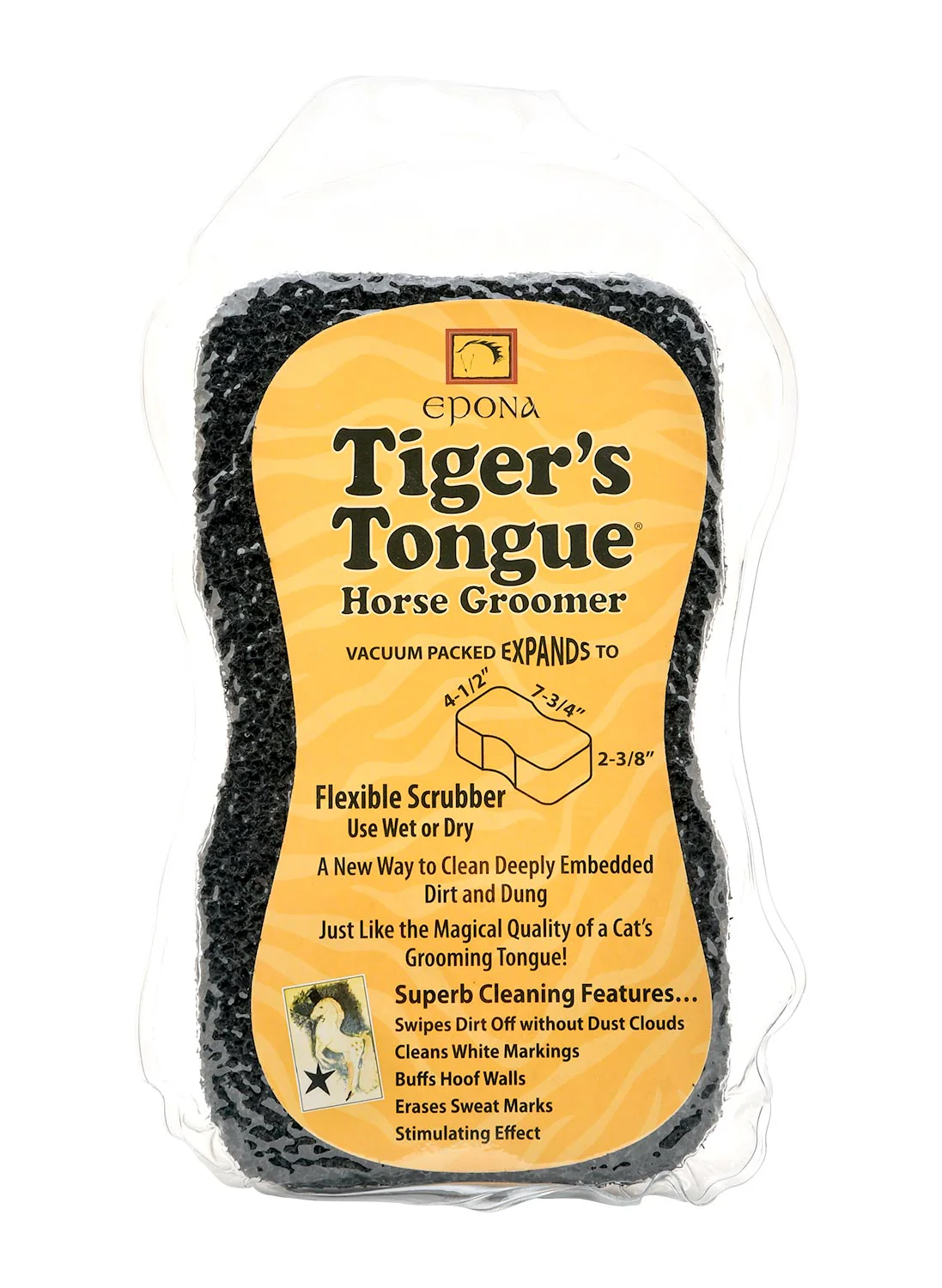 Epona Tiger Tongue Horse Groomer - Healthber