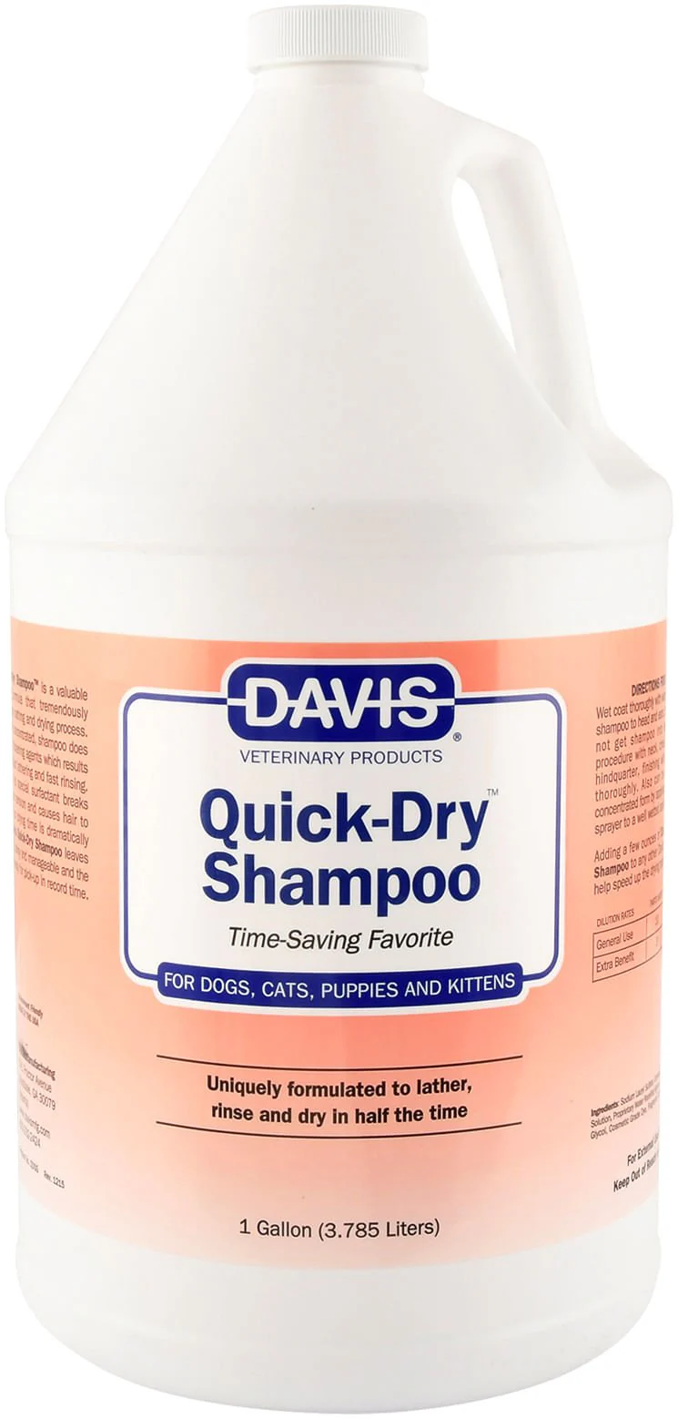 Davis Quick-Dry Shampoo, Gallon - Healthber