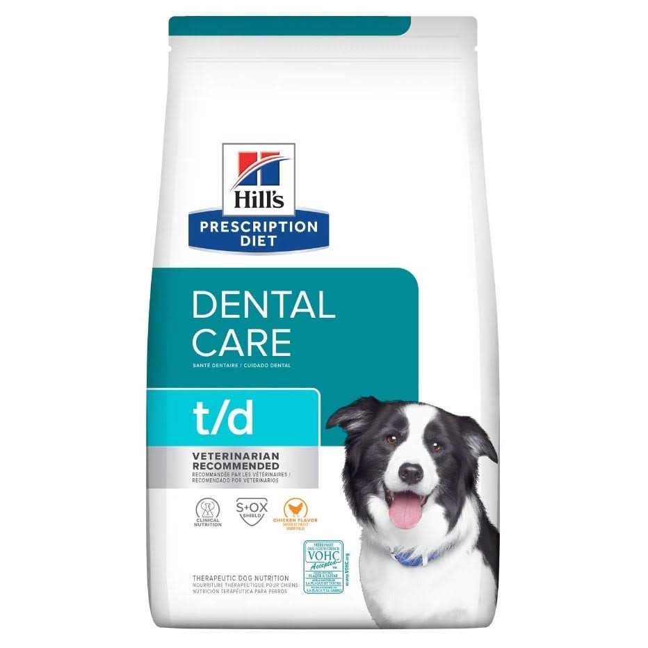 Hill’s Prescription Diet t/d Dental Care Chicken Flavor Dry Dog Food - Healthber