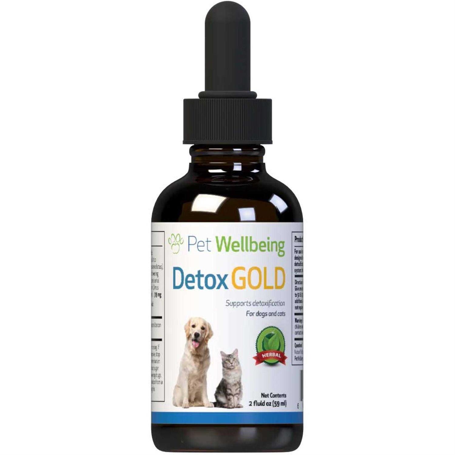 Pet Wellbeing Detox Gold - Healthber