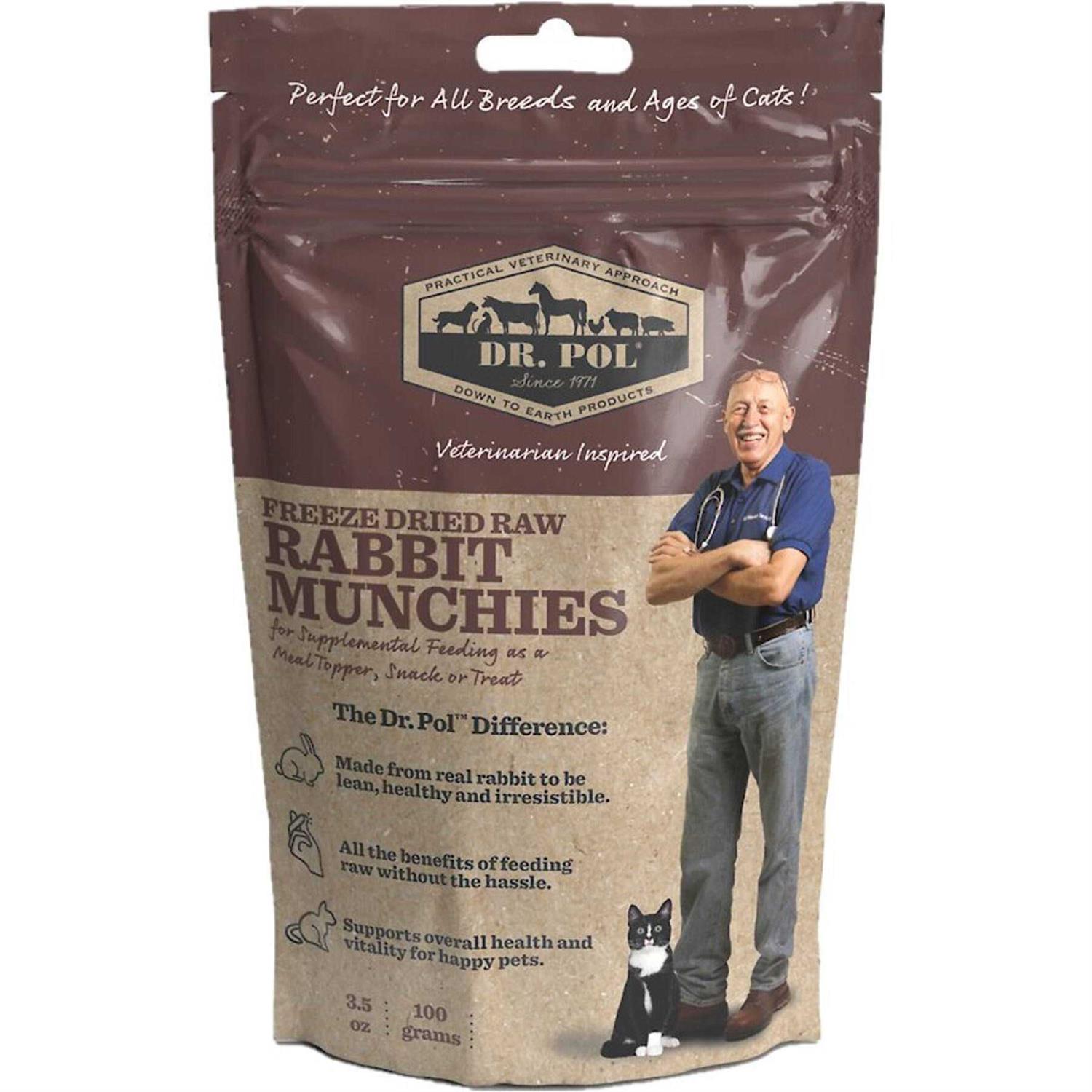 Dr. Pol Freeze Dried Munchies Cat Treat and Meal Topper - Healthber