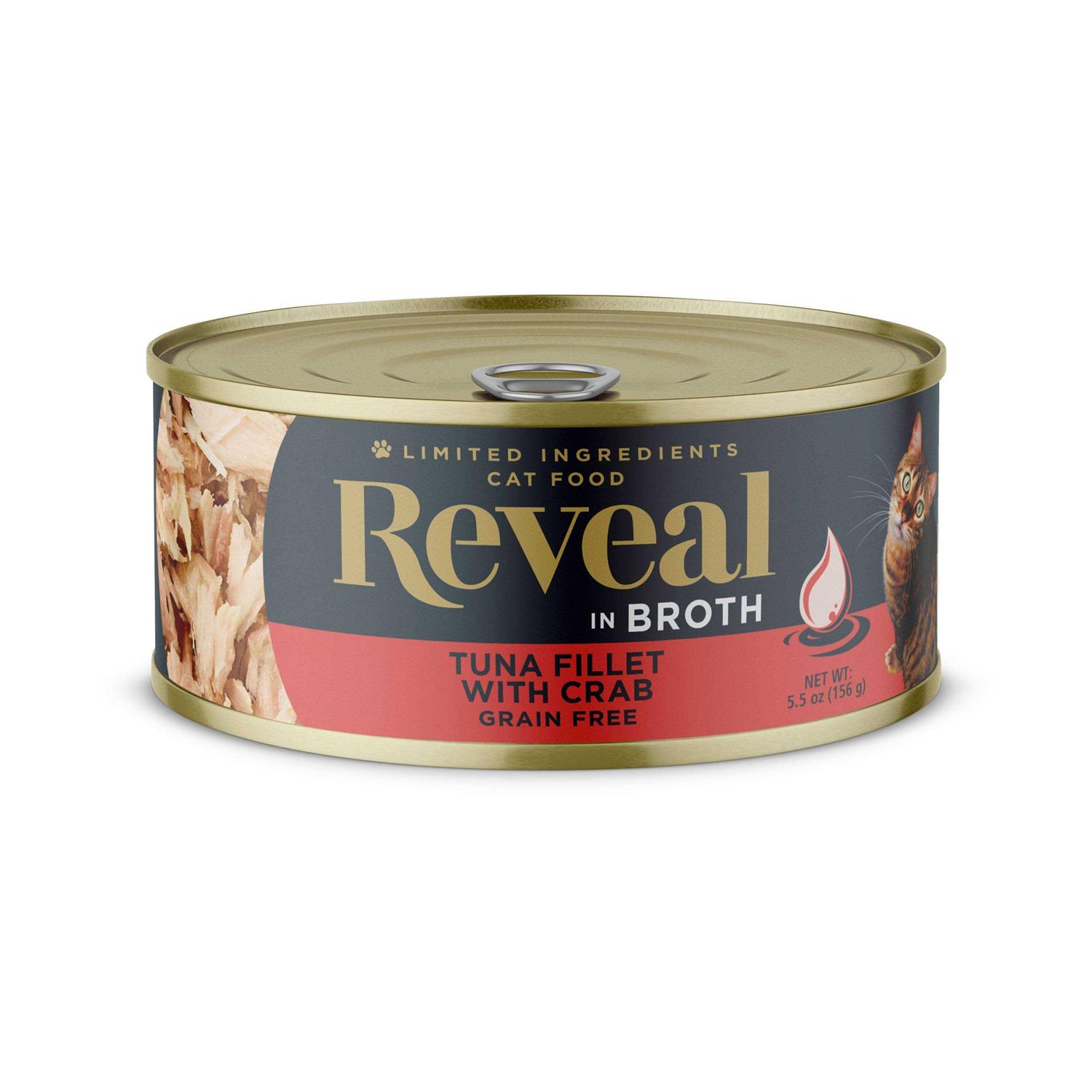 Reveal Natural Free Chicken Breast in Broth Wet Cat Food - Healthber