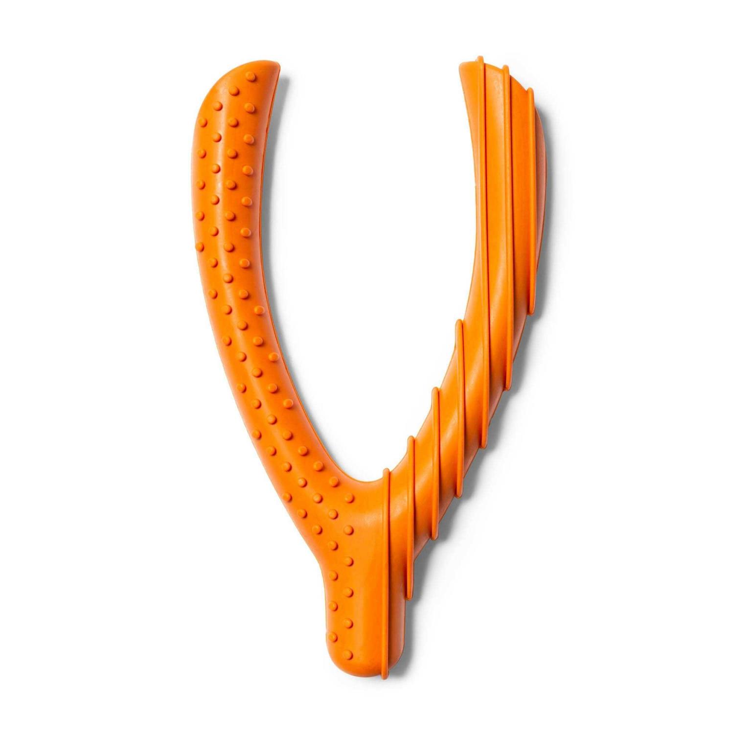 Boots & Barkley Rubber Wishbone Dog Toy - Healthber