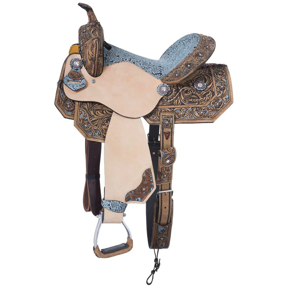 Silver Royal Skylar Barrel Saddle - Healthber