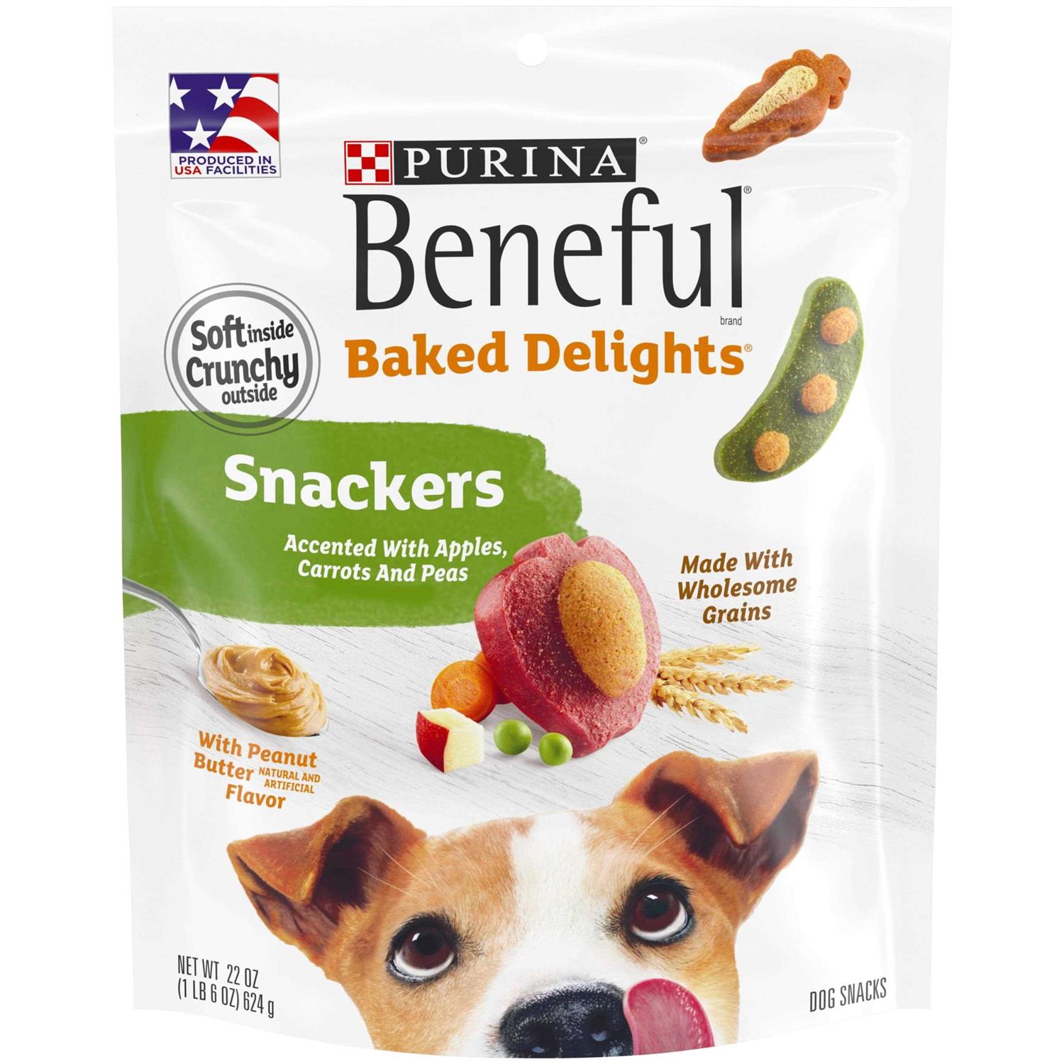 Purina Beneful Baked Delights Snackers Dog Treats - Healthber