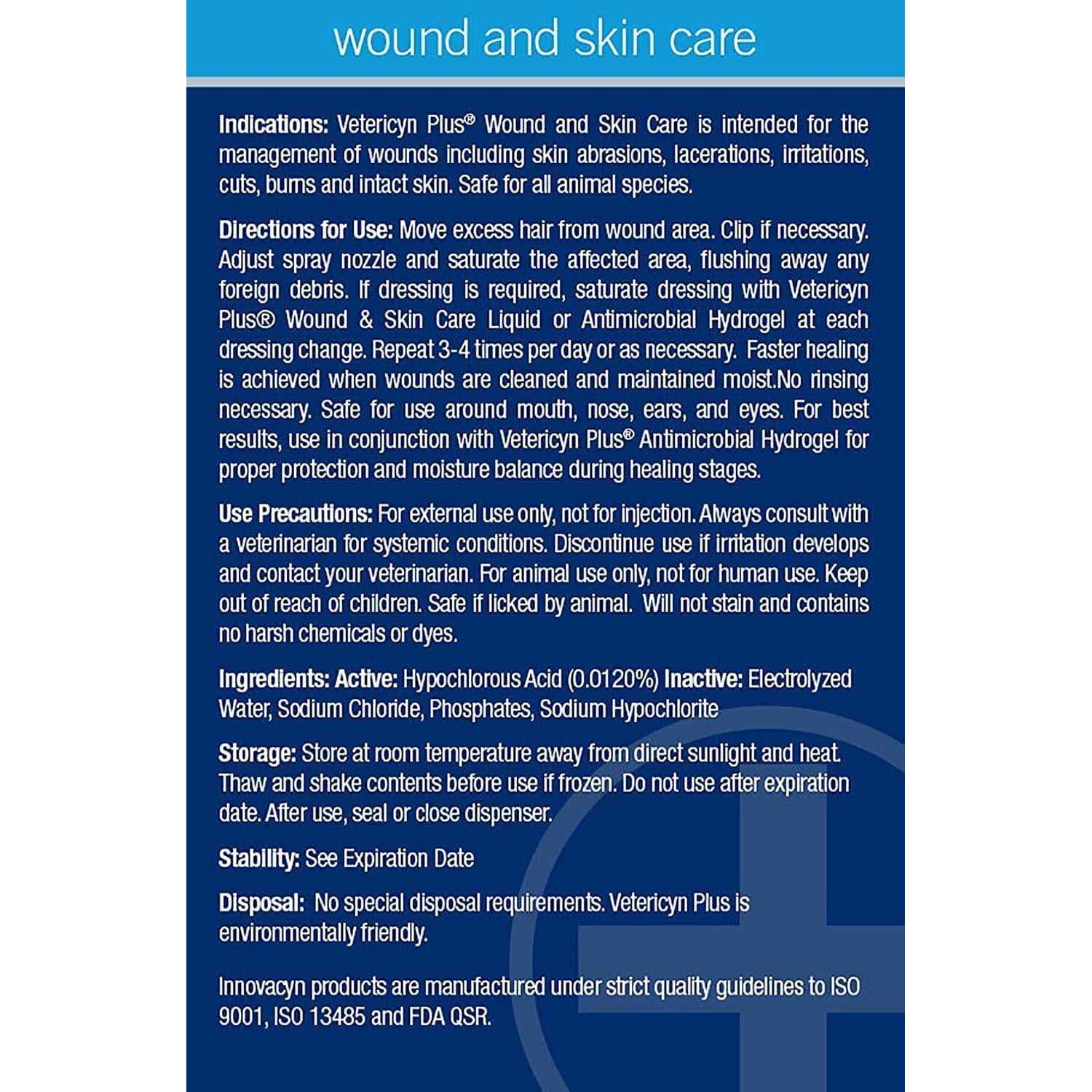 Vetericyn Plus Wound & Skin Care - Healthber