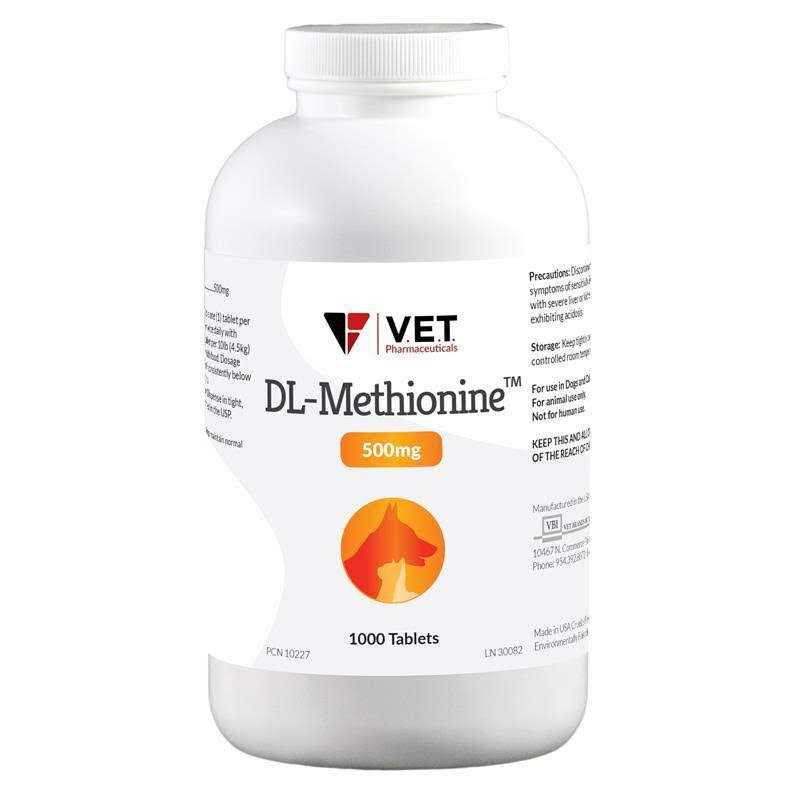V.E.T. Pharmaceuticals DL-Methionine 500mg Tablet - Healthber