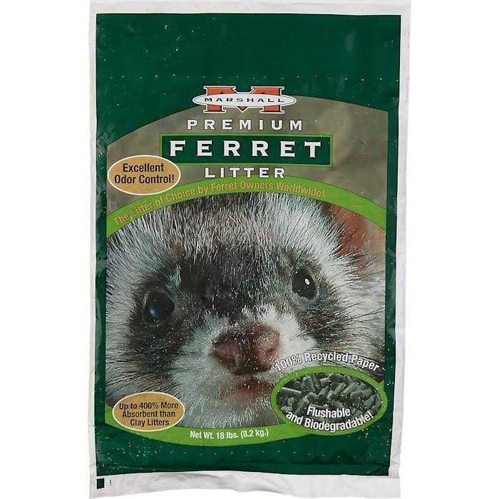 Marshall Ferret Litter 50 Pound Bag - Healthber
