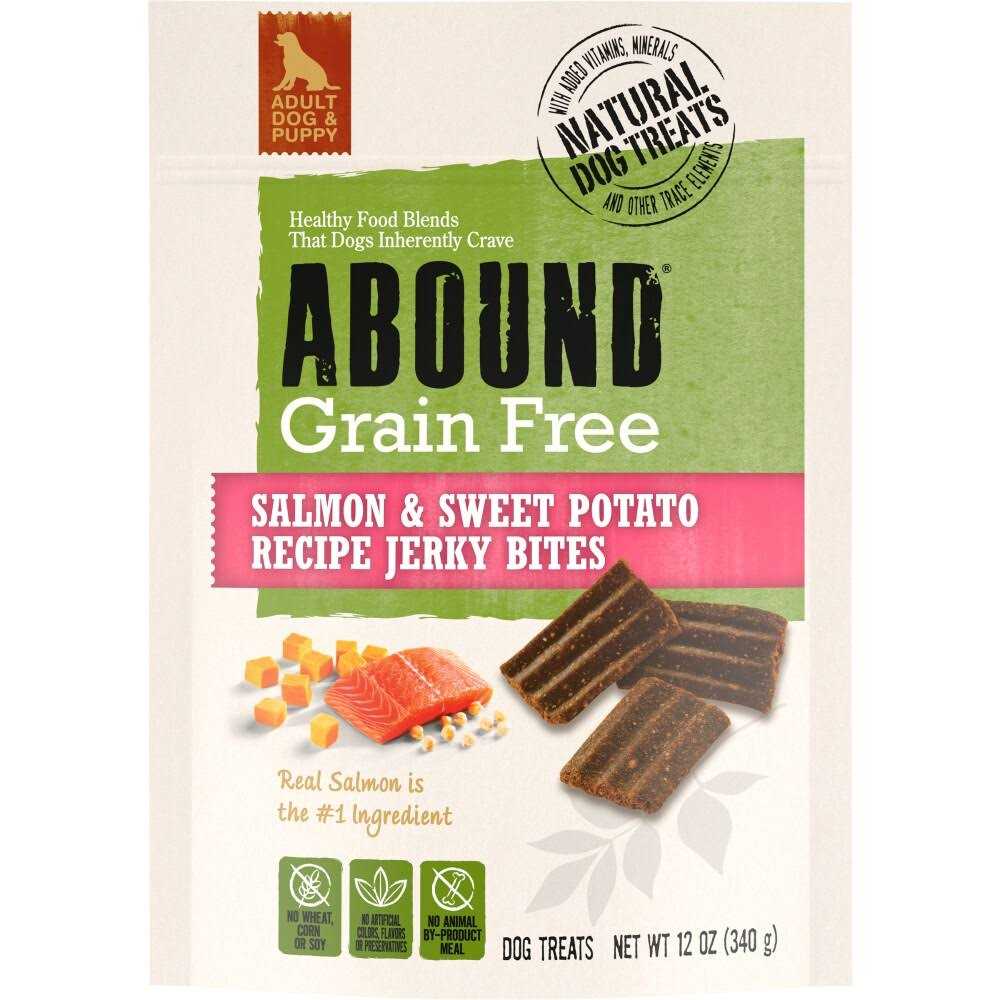 Abound Grain Free Jerky Bites Dog Treats - Healthber