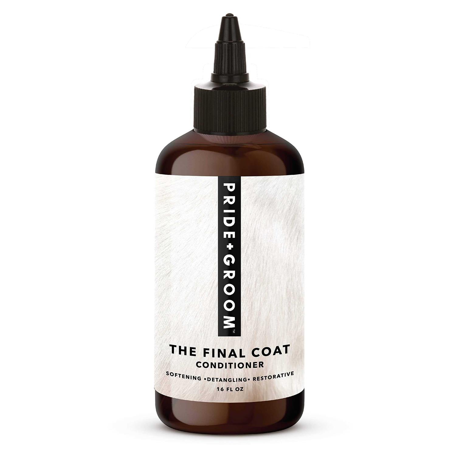 Pride and Groom Dog Conditioner for Shedders - Healthber