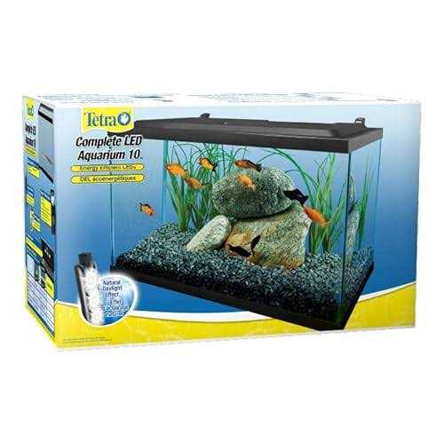 Tetra 10 Gallon Glass LED Aquarium Kit - Healthber