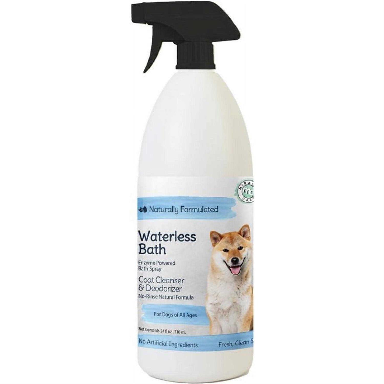 Miracle Care Waterless Bath Spray for Dogs - Healthber