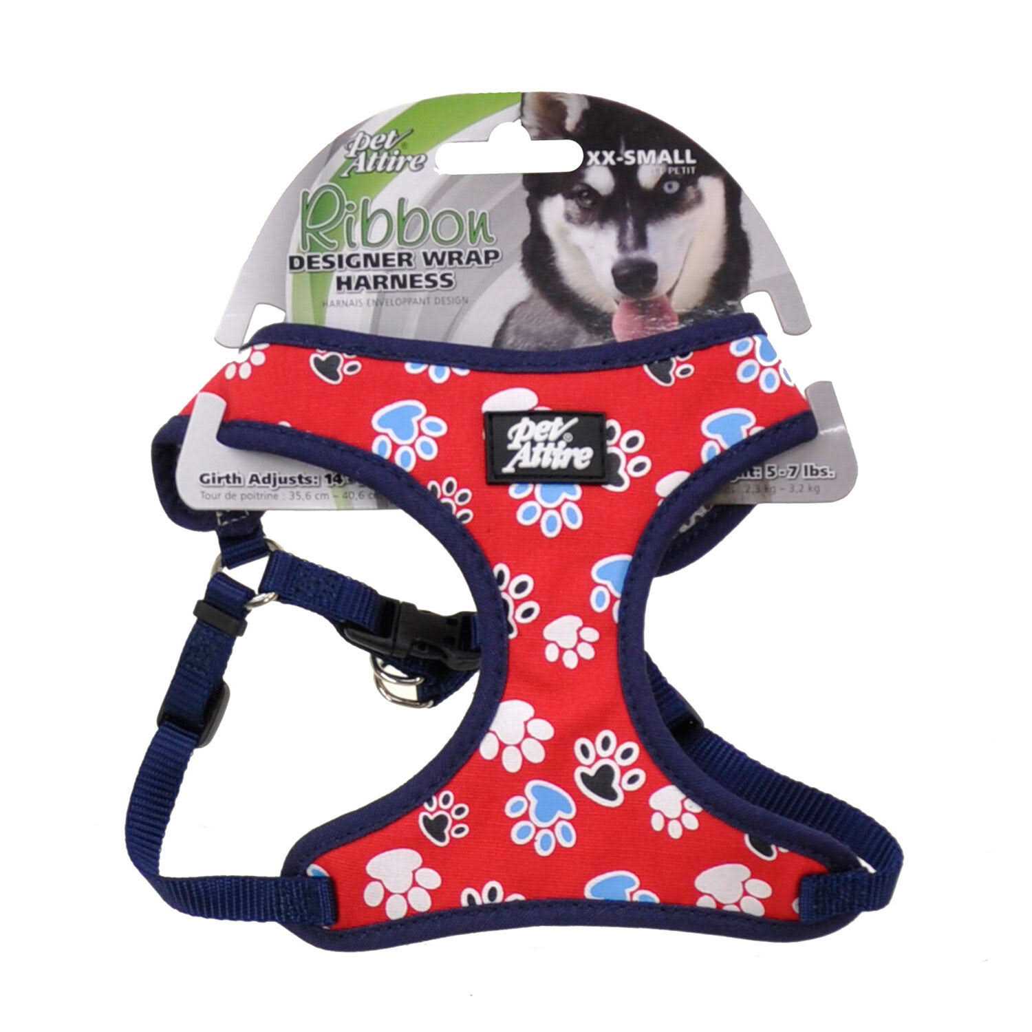Pet Ribbon Designer Wrap Adjustable Dog Harness - Healthber