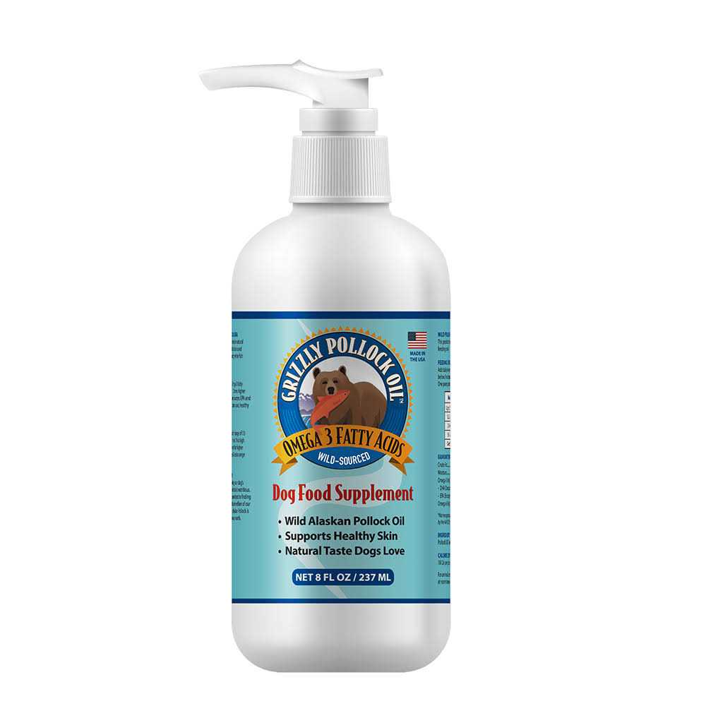 Grizzly Dog Pollock Oil - Healthber