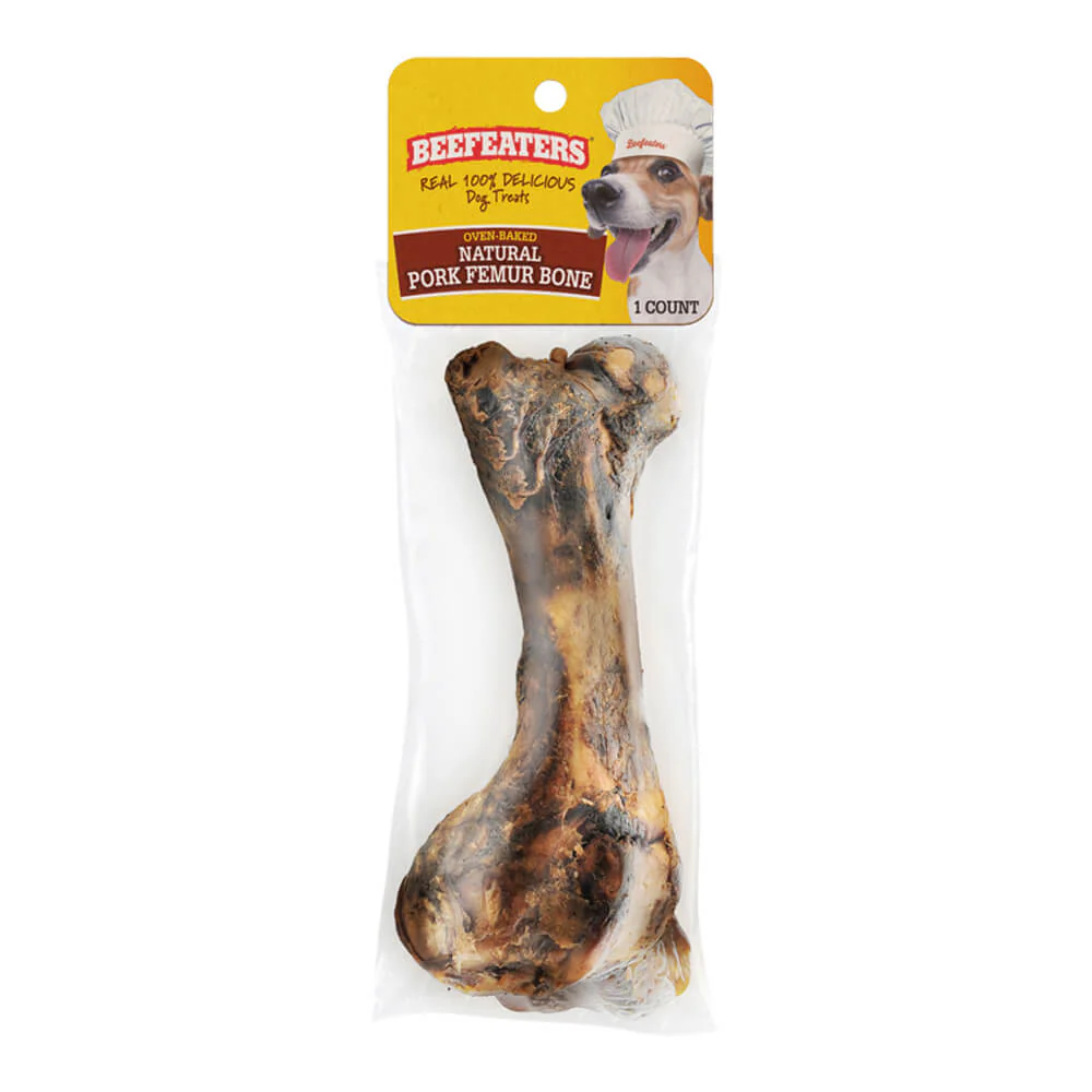 Beefeaters Natural Pork Femur Bone - Healthber
