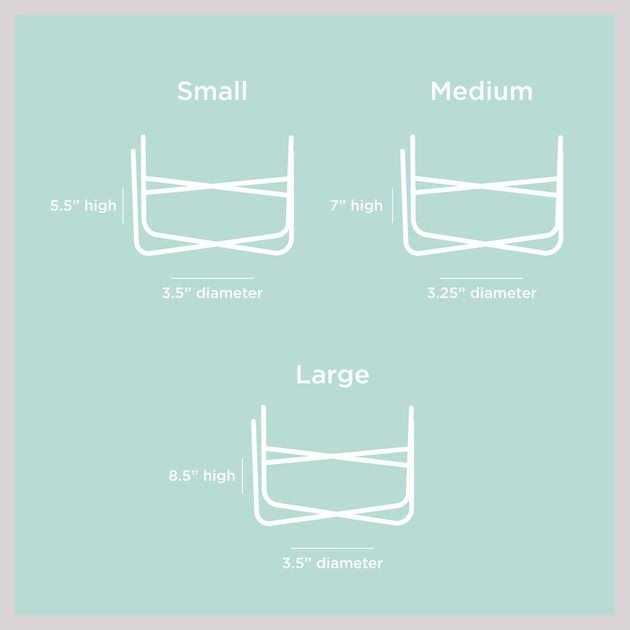 Waggo Simple Solid Dog Bowl Stand - Healthber