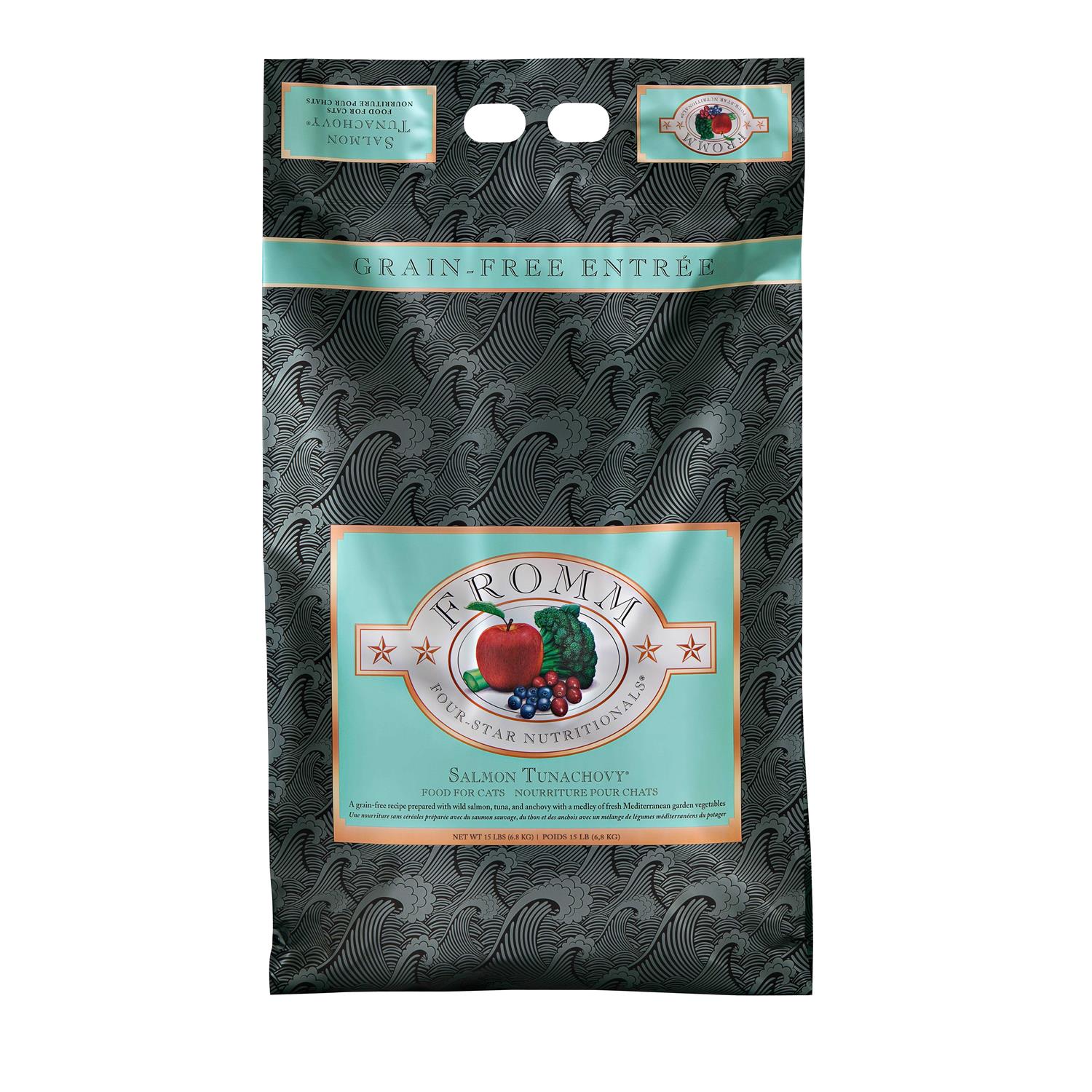 Fromm Four-Star Salmon Tunachovy Cat Food - Healthber