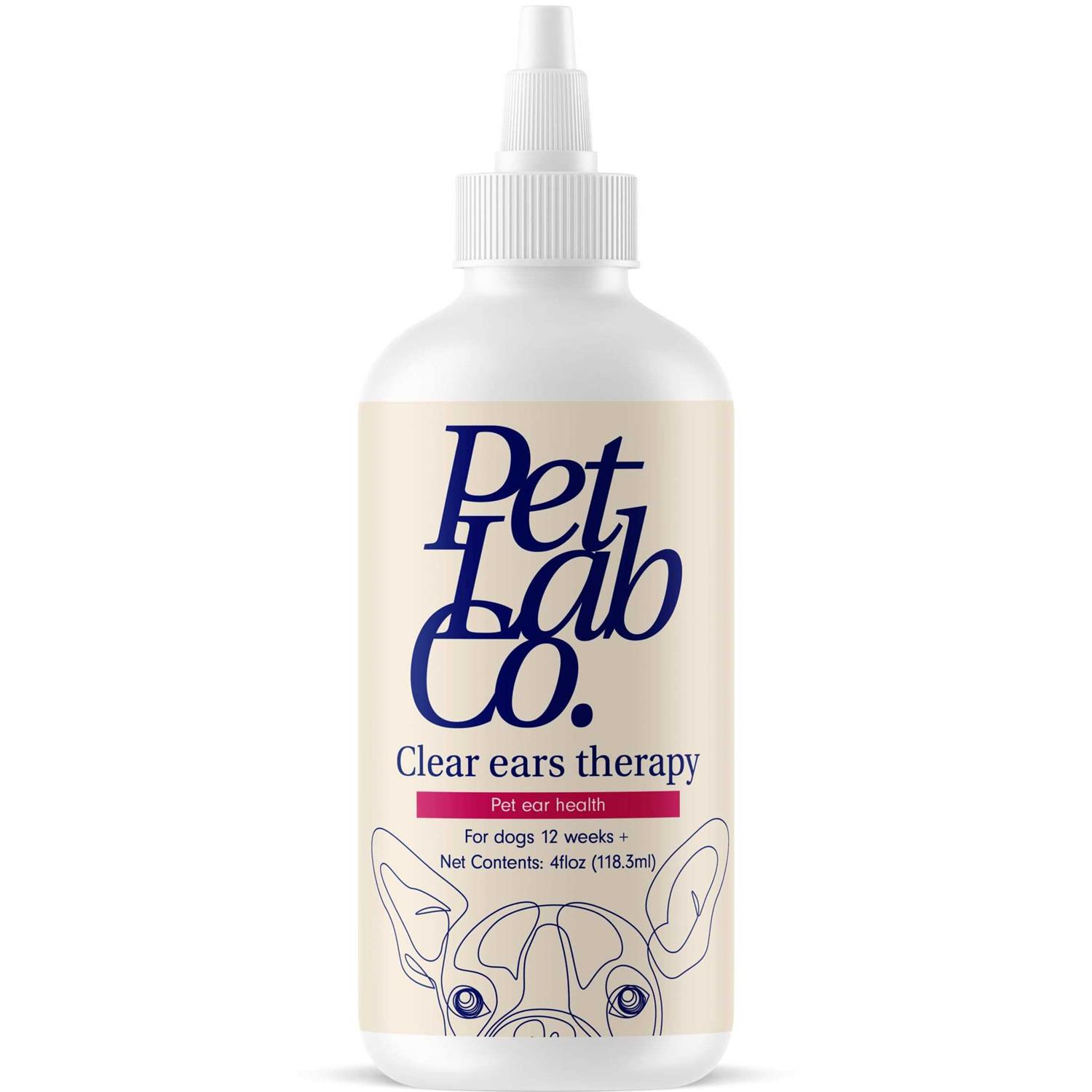 Petlab Co. Clear Ears Therapy Ear Cleaner For Dogs Supporting Yeast - Healthber