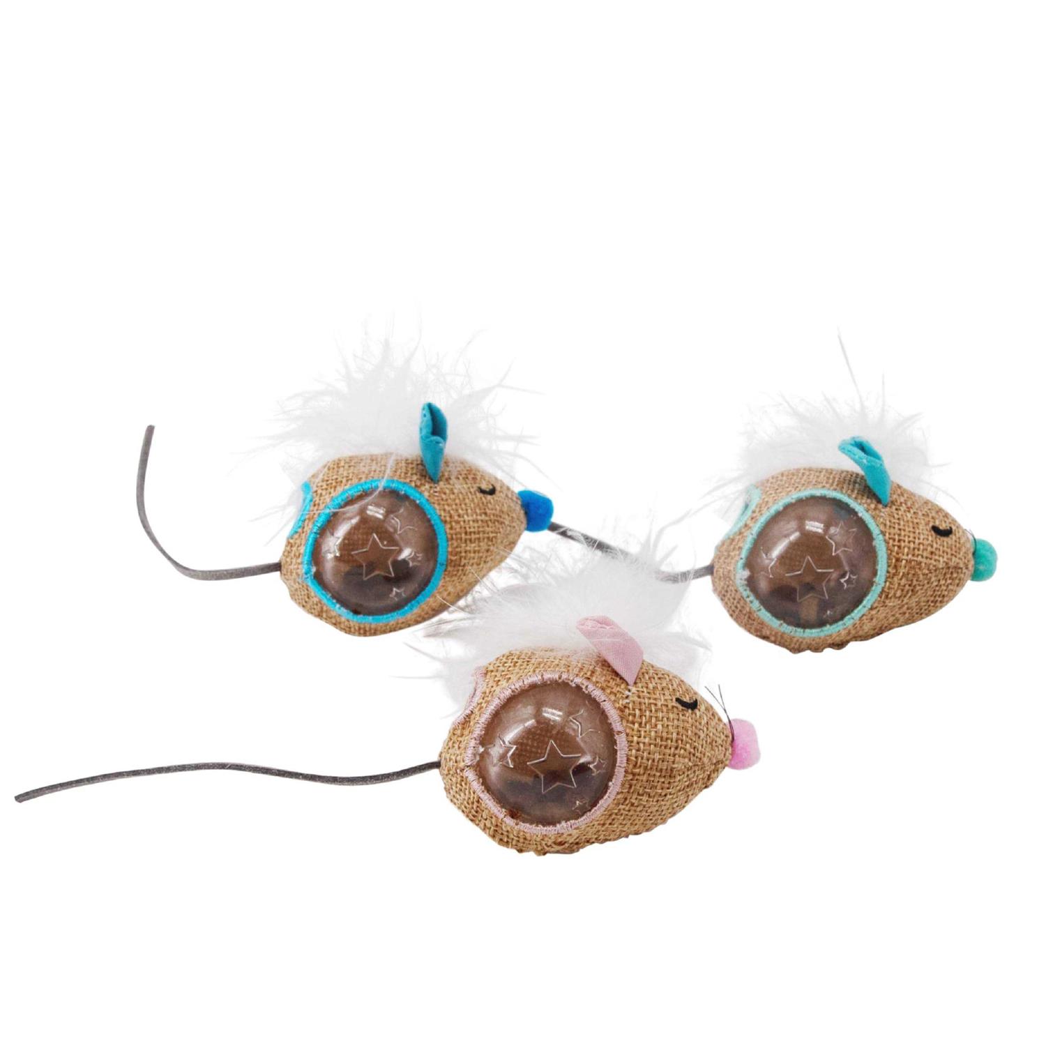 Petstages Mousin Around Hide N Treat Cat Toy - Healthber