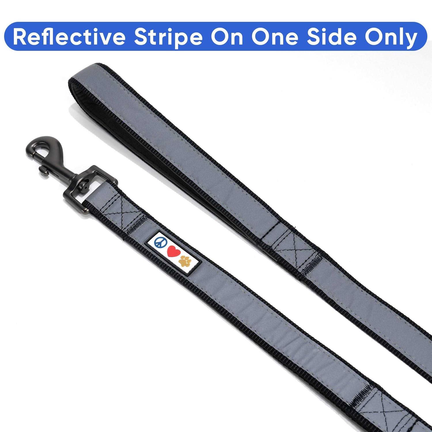 Pawtitas 6 ft Solid Leash Puppy Leash Dog Leash Comfortable Handle Dog Training Leash 6 ft Dog Leash Dog Leash Dog Leash - Healthber