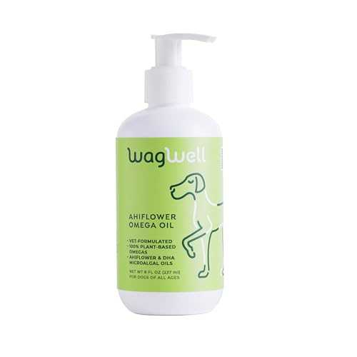 Ahiflower Omega Oil For Dogs | Wagwell Pet - Healthber