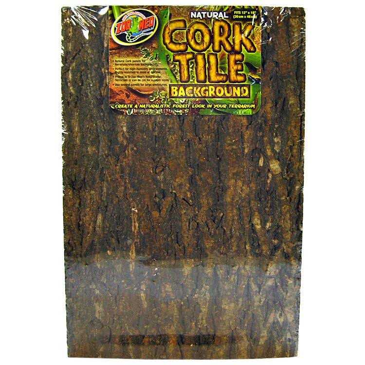 Zoo Med Natural Cork Tile Background - Healthber