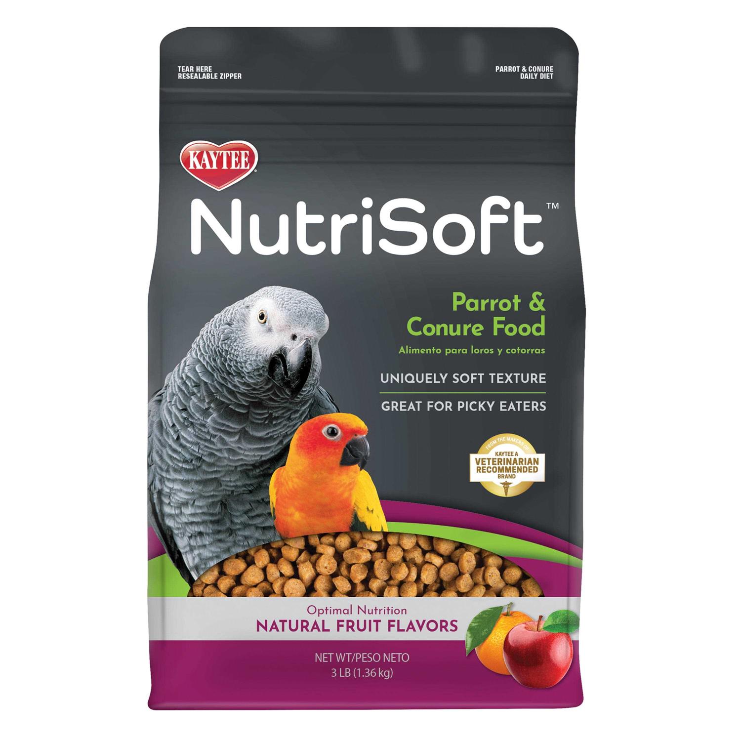 Kaytee NutriSoft Conure & Parrot Food - Healthber
