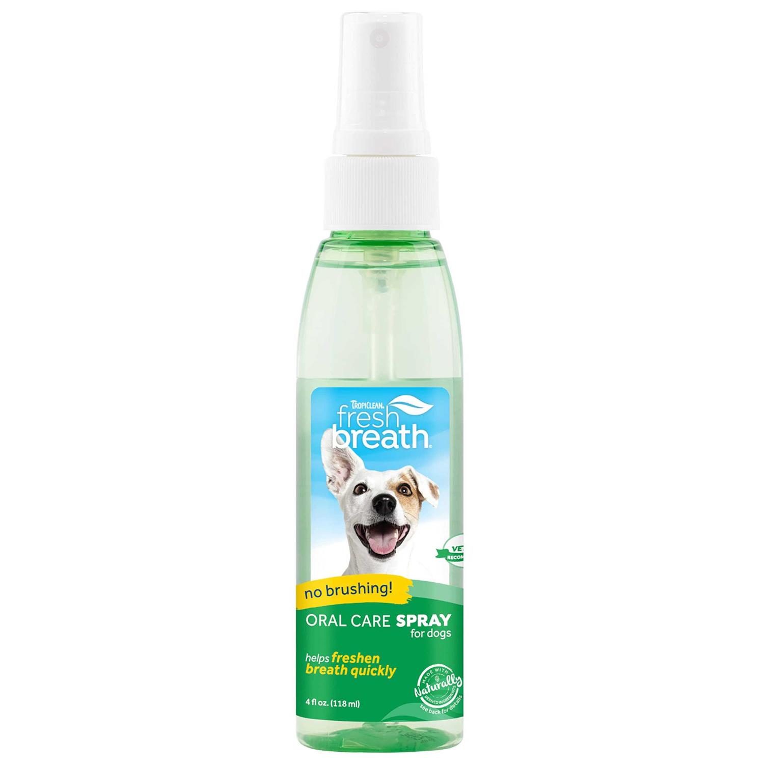 Tropiclean Fresh Breath Oral Care Spray - Healthber
