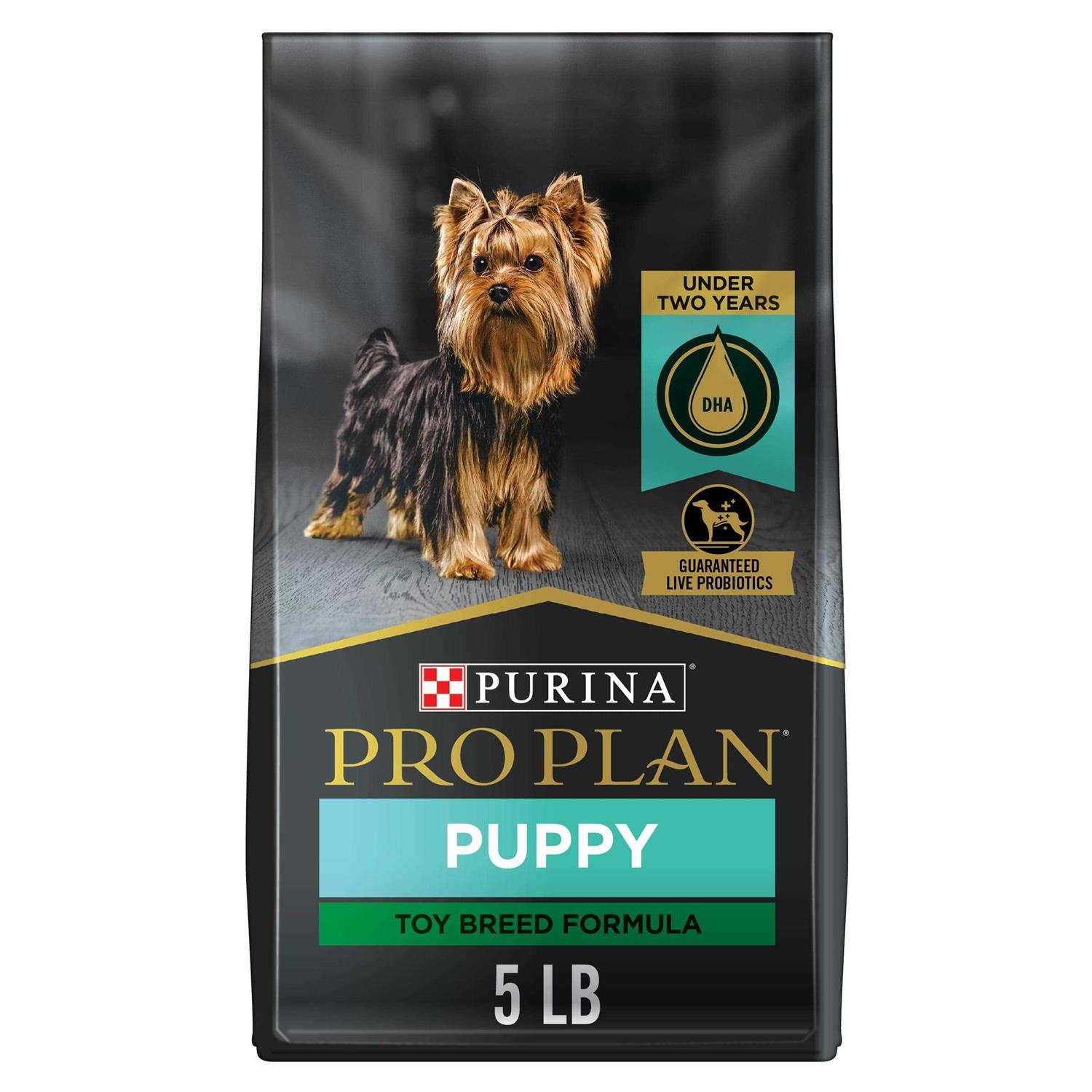 Purina Pro Plan Chicken & Rice Formula Toy Breed Dry Puppy Food - Healthber