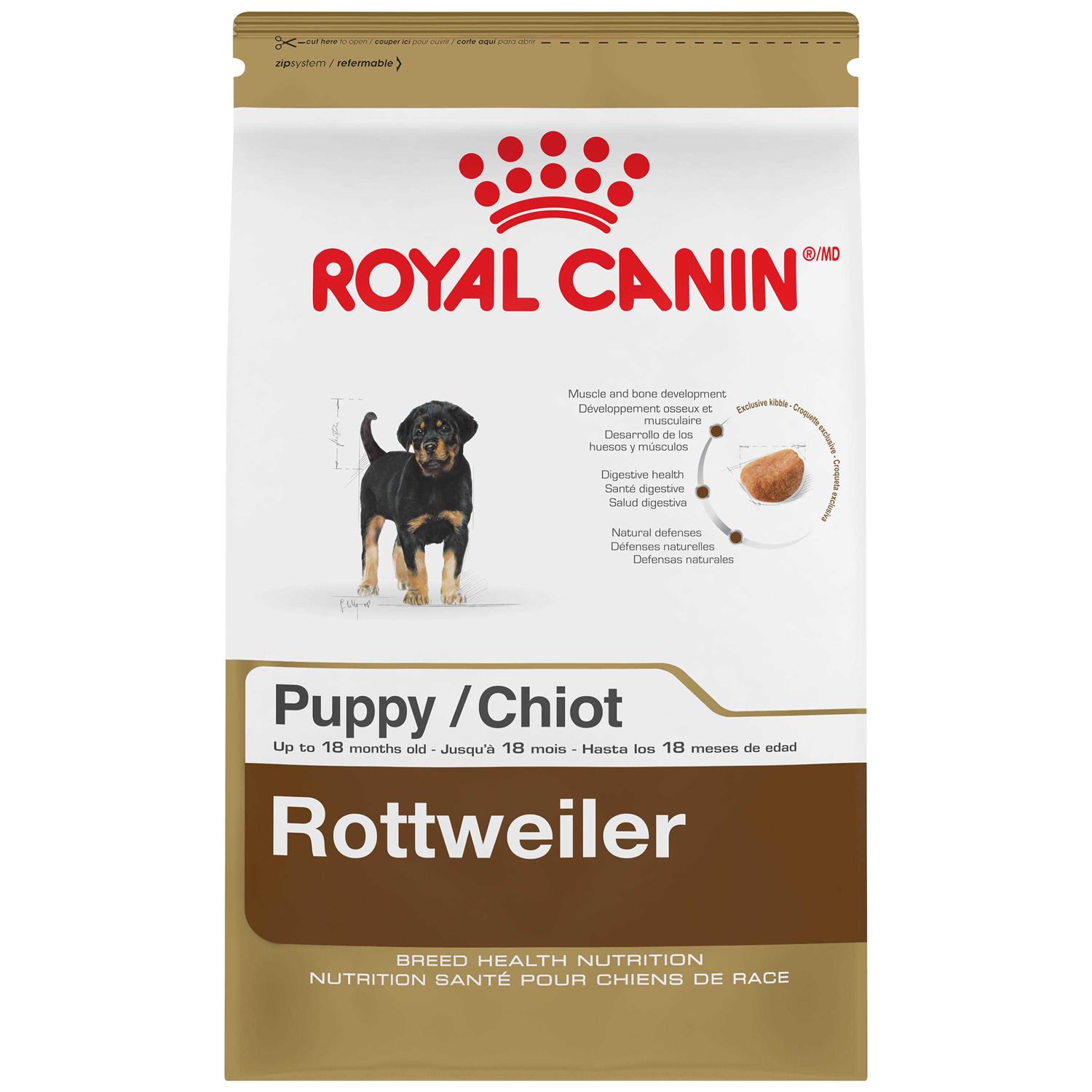 Royal Canin Breed Health Nutrition Rottweiler Puppy Dry Dog Food - Healthber