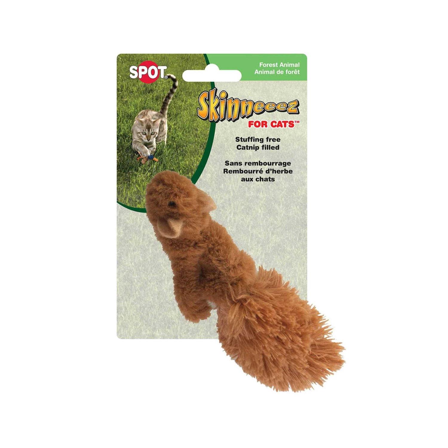 Spot Skinneeez Plush Forest Cat Toy - Healthber